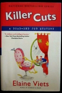 LIBRO FIRMADO A MANO POR ELAINE VIETS "KILLER CUTS" 1ª Edición 1ª Parte TAPA DURA/CERTIFICADO DE AUTENTICIDAD DJ - Imagen 1 de 3