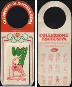 FIGURINA SAGOMATA SPORTS PANTERA ROSA OLIMPIADI 1984 LOS ANGELES - NELSEN - Bild 1 von 1