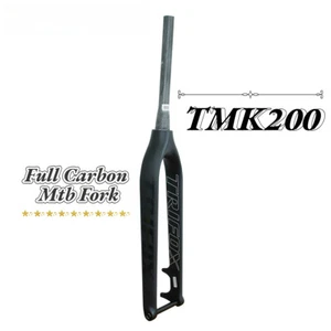 Carbon BOOST 29er Mountain Bike Fork Disc Brake 160 180mm Thru Alex 45mm Offset - Picture 1 of 12