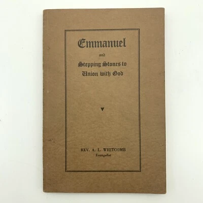 Rev A L Whitcomb Free Methodist General Conference Evangelist 1937 Book - Image 1 of 4