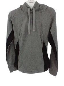 Idealfit Women's Superlite Pullover Hoodie Medium Charcoal 11530813 NEW - Picture 1 of 7