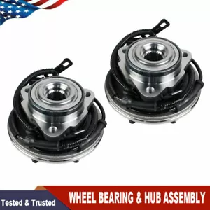 Conjunto de buje de cojinete de rueda delantera par para Ford Explorer Mercury Mountaineer 4,0 L - Imagen 1 de 6