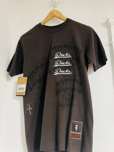 NEW CACTUS JACK TRAVIS SCOTT x MITCHELL & NESS OREGON DUCKS TEE S - Picture 1 of 1