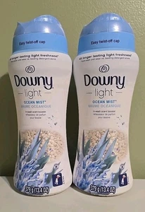 Lot Of 2 Downy Light Laundry Scent Booster Beads Ocean Mist 13.4 oz Each - Picture 1 of 2