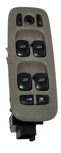 Volvo S60 V70 XC70 V80 XC90 Left Driver Window Switch BEIGE 2004 OEM 30658146 - Picture 1 of 8
