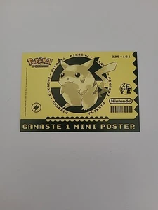 Pokedex Vol3 Flash Edition Pikachu Mini Poster - Bild 1 von 2
