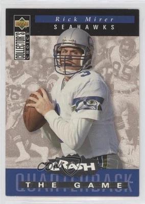 1994 Upper Deck Collector's Choice Crash the Game Silver Prize Rick Mirer #C3 - Image 1 of 2