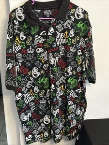 Herren South Pole Kurzarm Polo Skulls, Löwe XXL - Bild 1 von 4