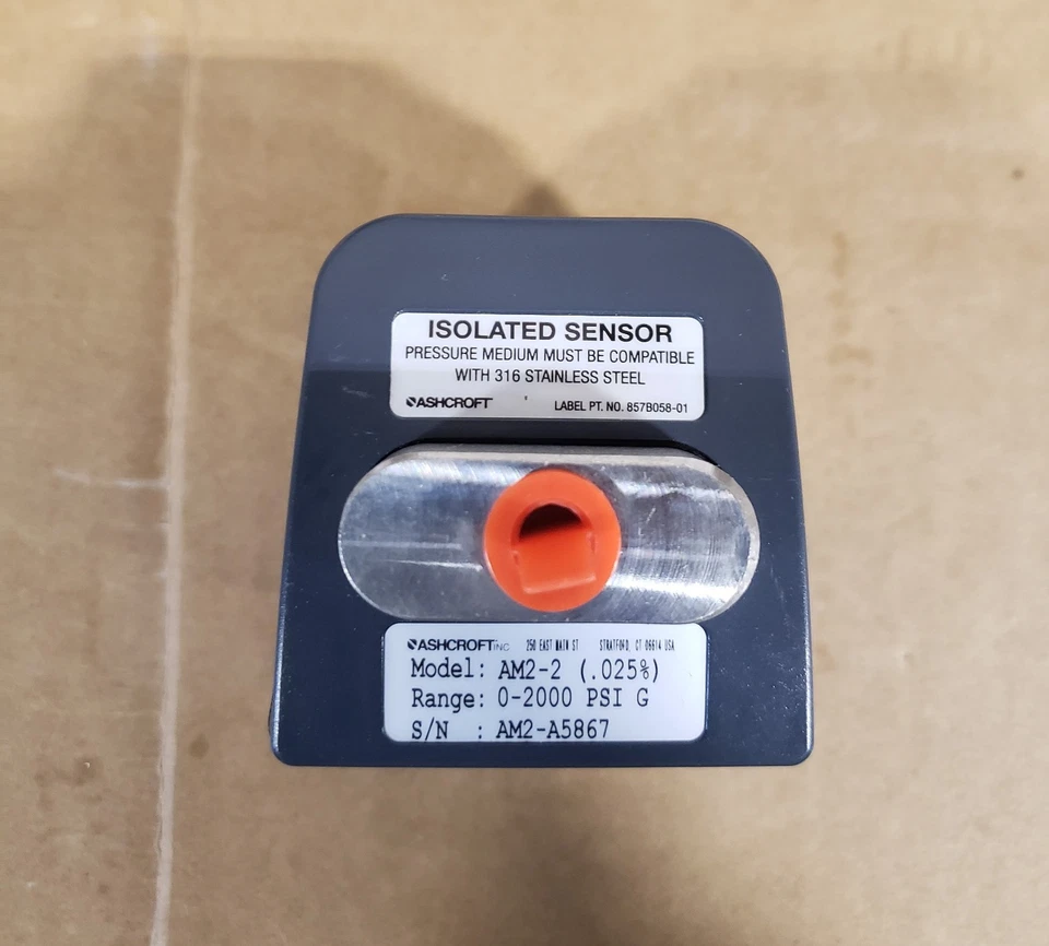 Ashcroft AM2-2 0.025 2000 PSI G Pressure Module Enhanced -