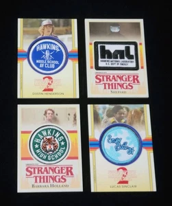 Topps Stranger Things Season 1 & 2 COMMEMORATIVE PATCH LOT OF (4) - Bild 1 von 10