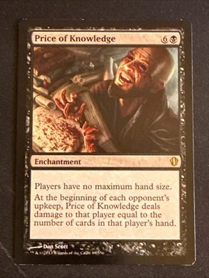 1x Price of Knowledge (89) Commander 2013 MP MTG Magic the Gathering x1 MKE - Image 1 of 2