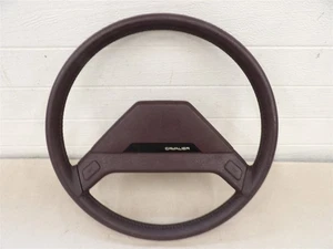 Chevy Cavalier Vinyl Steering Wheel 1982-1987 with horn button MAROON oem - Picture 1 of 6