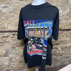 T-shirt Dale Earnhardt Dominates Monte Carlo anni 90 Daytona taglia Large A2 - Foto 1 di 6