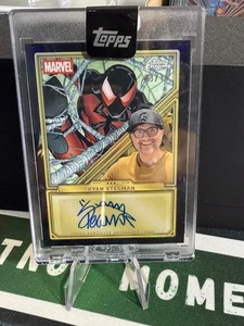 2025 Topps Marvel Mint RYAN STEGMAN Black Artist Auto 03/10 Encased - Bild 1 von 2