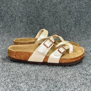 Sandalias Birkenstock Mayari para mujer talla 5 Ceam Birko-Flor correa hebilla chanclas - Imagen 1 de 13