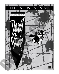 1984 David Bowie New Single Blue Jean Magazine Promo Ad 8x10 Photo - Picture 1 of 1