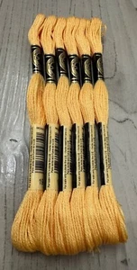 Soft Peach #19 DMC Mouline Special 25 Embroidery Floss 8M Lot of 6 - Picture 1 of 4