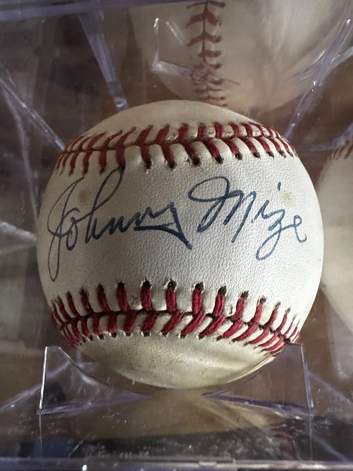 Johnny Mize Autographed JSA Official Major League Baseball - Image 1 of 1