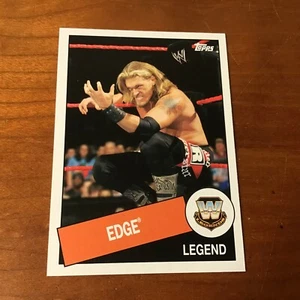 2015 Topps Heritage EDGE WWE Wrestling Card 1985 #15 WWF WCW - Picture 1 of 1