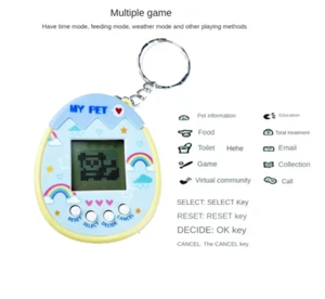 Gioco Elettronico Animali Giocattoli Virtuale Tamagotchi Nostalgico Virtuale Cyber Digitale Ani - Foto 1 di 3