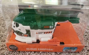 Matchbox Cloud Chopper On A Mission  Mattel 1:24 Die Cast Green Alpha 0551A - Picture 1 of 7