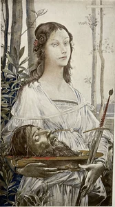 Salome LUC OLIVIER MERSON Estampe Moderne LITHOGRAPHIE 1897 - Picture 1 of 3
