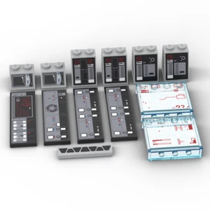 Kit Aggiornamento (Pezzi Stampati) per LEGO Star Wars 75394 Distruttore di Stelle Imperiale - Foto 1 di 5