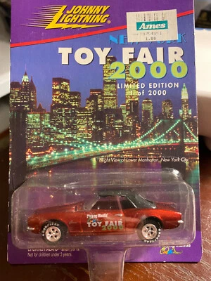 Chevrolet Camero 2000 Johnny Lightning New York Toy Fair 1968 techo de trapo - muy buen estado Foto 1 de 4