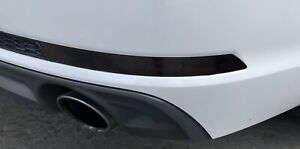 FOR 17-19 Audi A4 S4 Sedan Rear Reflector Smoke Tint Overlays