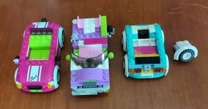 LEGO Friends Lote de 3 Coches CON x1 RUEDA EXTRA **Vehículos No Completos** - Imagen 1 de 4