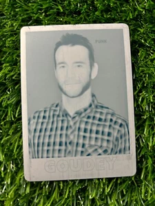 CM Punk WWE 2016 UD Goodwin Champions Card #28 Cyan Printing Plate Card 1/1 - Picture 1 of 3