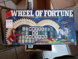 Wheel Of Fortune Vintage 1985 Pressman Complete Board Word Game 3rd Edition - Picture 1 of 2