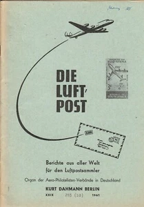23119/ Aero Philatelisten Club - Die Luftpost – Dezember 1961 - Picture 1 of 1