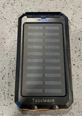 Cargador Solar Banco de Energía 20000mAh Impermeable Portátil Externo Batería de Respaldo Foto 1 de 4