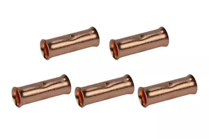 Connettore giunzione butt 1/0 AWG TEMCo rame nudo calibro non isolato. Confezione da 5 - Foto 1 di 5