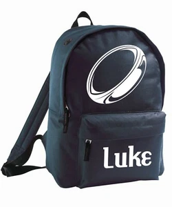 Bolso Mochila Personalizada para Niños Mochila Añadir Nombre Niños Deporte Rugby League Union - Imagen 1 de 11