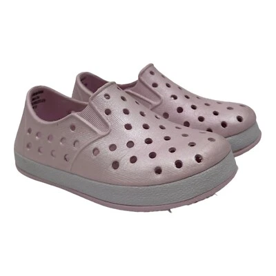 Zapatos sin cordones Cat & Jack Jese para el agua perforados rosa claro niñas pequeñas 5T Foto 1 de 4