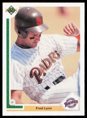 1991 Upper Deck Fred Lynn San Diego Padres #273 - Image 1 of 2