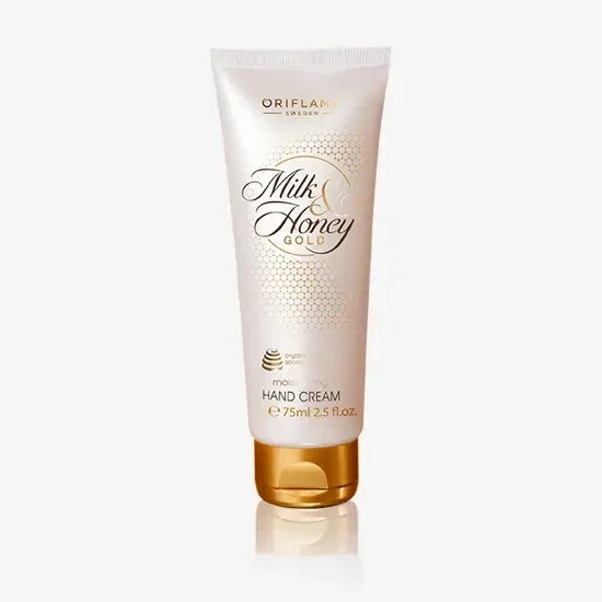 Oriflame Milk & Honey Gold Moisturising Hand Cream 75 ml - Image 1 of 1