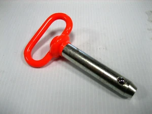 (1) Doble HH 85345 3/4" X 5" MANGO NARANJA PASADOR DE RETENCIÓN, HECHO EN EE. UU. - Imagen 1 de 2