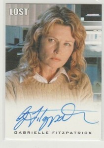 LOST ARCHIVES GABRIELLE FITZPATRICK/LINDSEY AUTOGRAPH CARD  