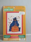 VTG 1997 Sealed JanLynn Sesame Street Cookie Monster Cross Stitch Kit #68-13