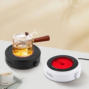 Mini Estufa Eléctrica Portátil 700W Placa Caliente Ajustable para Hervir Té Café - Imagen 1 de 33