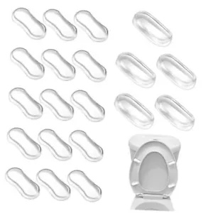 20 Pcs Toilet Seat Bumper Toilet Seat Bidet Replacement Kit Toilet Seat - Picture 1 of 8