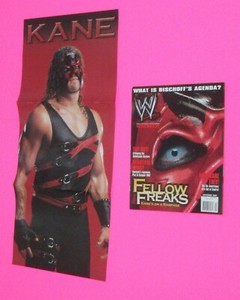 WWE Magazine November 2002 Strong Molly the anti Diva Kane Poster Bischoff story