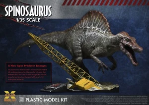 X-PLUS Jurassic Park III: Spinosaurus Plastikmodellbausatz im Maßstab 1:35 - Bild 1 von 4