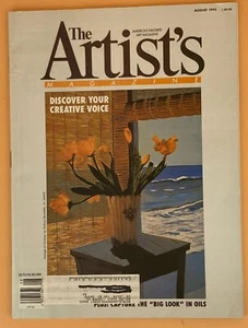 The Artist's Magazine Aug. 1993. Tony Bennett & painting, Zero in on details - Picture 1 of 2