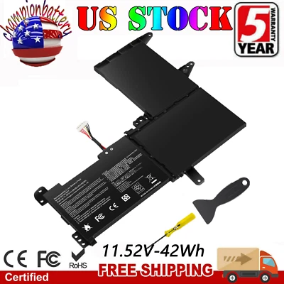 Batería B31N1637 C31N1637 para ASUS VivoBook X510 X510U S15 S510U F510 F510U 42Wh Foto 1 de 4