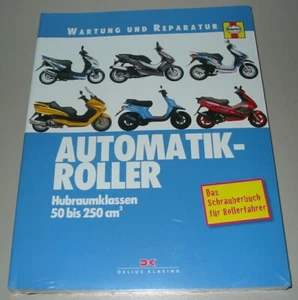 Reparaturanleitung Automatik Roller Motorroller 50 - 250 cm³ Schrauberbuch NEU! - Picture 1 of 2