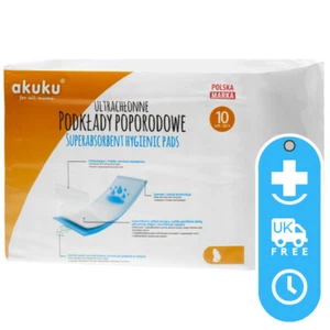 Maternity POSTPARTUM hygiene Pads Pack of 10 superabsorbent intimate breathable - Picture 1 of 12